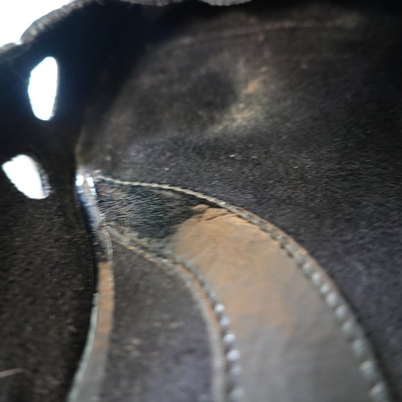 Perlina Black Patent Slingback Flats Size 8.5M (New/Never Worn) - Picture 16 of 16